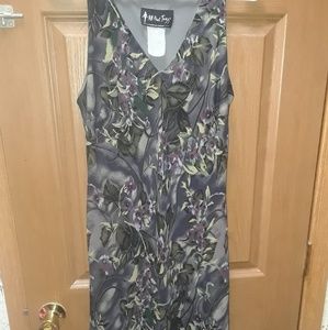 Long flowered dress